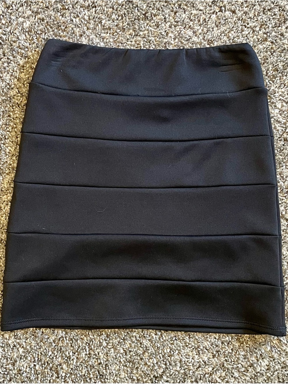 Amy Byer Black Bandage Mini Skirt Size Girls 10/12